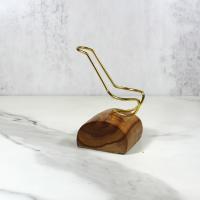 Tommaso Spanu - Olivewood Single Pipe Stand ART309