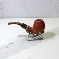 Tomasso Spanu Briar ?F? Italian Bent Pipe (ART444)