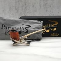 Ariberto Paronelli Half Rustic Albatross Fishtail Pipe (ART551)