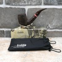 Brebbia Logo Rocciata 9mm Fishtail Pipe (ART600)