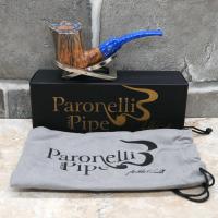 Ariberto Paronelli Piuma Blue Fishtail Pipe (ART619)