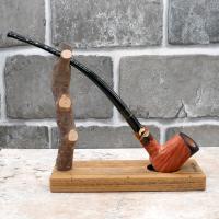 Ariberto Paronelli Churchwarden Half Rustic Fishtail Pipe (ART631)