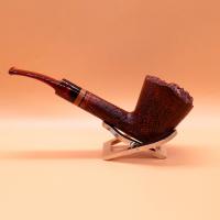 Talamona Di Paolo Croci Large Freehand Sabbiato Fishtail Pipe (ART654)