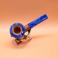 Ariberto Paronelli Design Blue Fishtail Pipe (ART666)