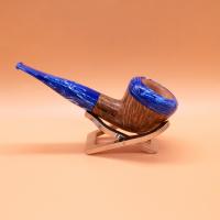 Ariberto Paronelli Design Blue Fishtail Pipe (ART666)