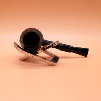 Proxima Egg Black Sandblast Fishtail Mouthpiece Pipe (ART680)