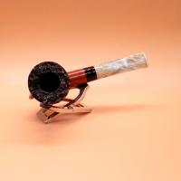 Tommaso Spanu Briar F Plateaux Freehand Fishtail Pipe (ART687)