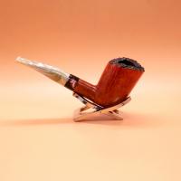 Tommaso Spanu Briar F Plateaux Freehand Fishtail Pipe (ART687)