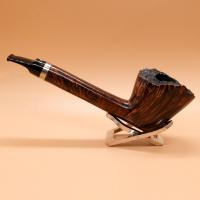 Talamona Di Paolo Croci Old Danish XL Freehand Flame Grain Fishtail Pipe (ART700)