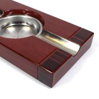 Prestige Two Tone Cherry Two Rest Cigar Ashtray