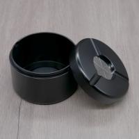 Angelo Aluminium Kaleidoscopic Top Ashtray - Black