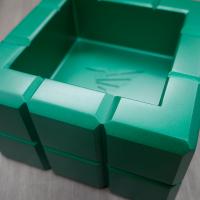Colibri Heritage Cube Ashtray - Green