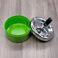 Angelo Spinner Ashtray - Green