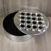 Aluminium 16 Position Round Cigar Ashtray