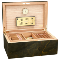 Adorini Stone Grande Deluxe Cigar Humidor - 150 Cigar Capacity (AD163)