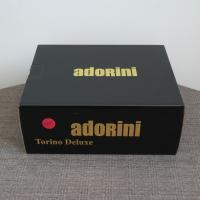 SLIGHT SECONDS - Adorini Torino Black Deluxe Cigar Humidor - 30 Cigar Capacity (AD059)