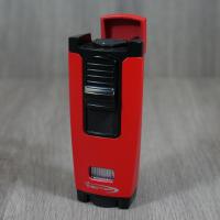 Vector Apex Torch Table Lighter - Matte Red