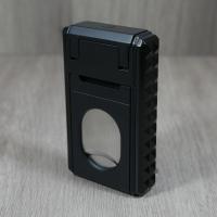 Colibri Quasar Astoria Triple Jet Flame Lighter - Black