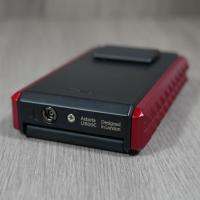 Colibri Quasar Astoria Triple Jet Flame Lighter - Red and Black