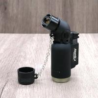 Atomic Tankboy IV Angled Twin Jet Flame Cigar Lighter - Black