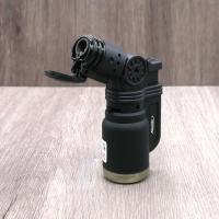 Atomic Tankboy V Angled Twin Jet Flame Cigar Lighter - Black