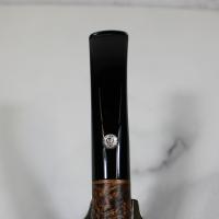 Barling Marylebone Fossil 1819 Bent Rhodesian Fishtail Pipe (BAR021) - End of Line