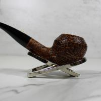 Barling Marylebone Fossil 1819 Bent Rhodesian Fishtail Pipe (BAR021) - End of Line