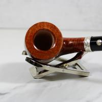 Barling Trafalgar Ye Olde Wood 1823 Bent Apple Fishtail Pipe (BAR042) - End of Line