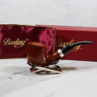 Barling Trafalgar Ye Olde Wood 1823 Bent Apple Fishtail Pipe (BAR042) - End of Line