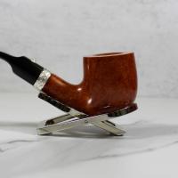 Barling Trafalgar The Very Finest 1823 Bent Apple Fishtail Pipe (BAR046) - End of Line