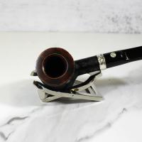 Barling Trafalgar Fossil 1819 Bent Rhodesian Fishtail Pipe (BAR076) - End of Line