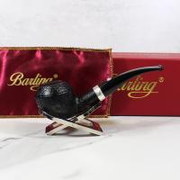 Barling Trafalgar Fossil 1819 Bent Rhodesian Fishtail Pipe (BAR078) - End of Line