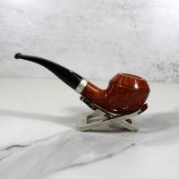 Barling Trafalgar The Very Finest 1819 Bent Rhodesian Fishtail Pipe (BAR093) - End of Line