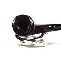 BBB Freestyle Bent Horn Pipe Dark Brown Metal Filter Bent Fishtail Pipe (BBB127)