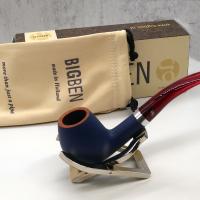 BigBen Sylvia 802 Blue Matte 9mm Filter Fishtail Pipe (BIG80)