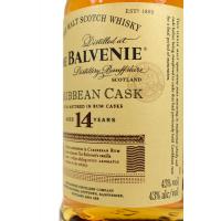 Balvenie 14 Year Old Caribbean Cask - 43% 70cl