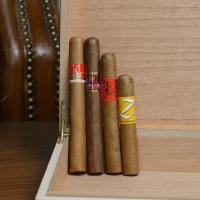 The Bare Essentials Compendium Sampler - 4 Cigars and Humidor
