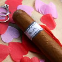 Wedding Cigar Band - BRIDE - Black Border Design