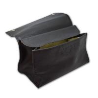 Rattrays Black Knight TP3 Large Leather Box Pipe Pouch (PP030) - End of Line