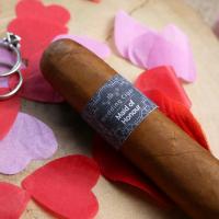 Wedding Cigar Band - MAID OF HONOUR - White Diamond Design