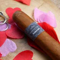 Wedding Cigar Band - BRIDESMAID - White Diamond Design