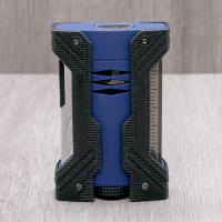 ST Dupont Defi Extreme Lighter & Cigar Cutter Set - Matte Blue