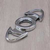 Chacom CIG-R Twin Bladed Cigar Cutter - Silver