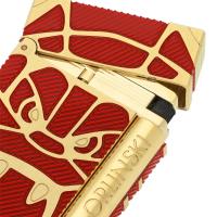 ST Dupont Lighter - Ligne 2 - Orlinski Kong - Red & Gold