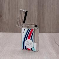 ST Dupont Limited Edition Lighter - Ligne 2 - White & Palladium 24H Le Mans (Discontinued)