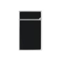 ST Dupont Lighter - Le Grand New - Black Lacquer & Palladium