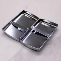 Double Sided Chrome Cigarette Case - Fits Up To 12 Kingsize Cigarettes