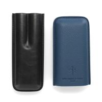 Les Fines Lames Cigar Case - DUO Blue - Fits 2 Cigars
