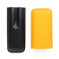 Les Fines Lames Cigar Case - DUO Yellow - Fits 2 Cigars