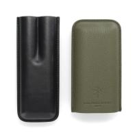 Les Fines Lames Cigar Case - DUO Green - Fits 2 Cigars